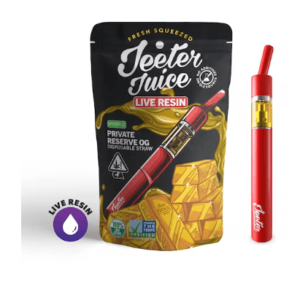 Jeeter Juice Disposable Live Resin Straw – Private Reserve OG
